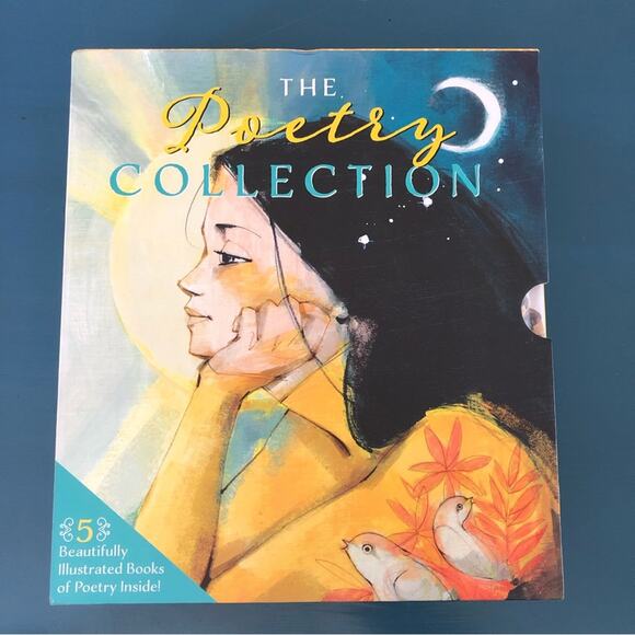Poetry Collection 5 Hardcover Kids Poetry Books Boxed Set Homeschool - Picture 1 of 5